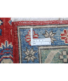 Kazak 11'8'' X 11'6'' Hand-Knotted Wool Rug 11'8'' x 11'6'' (350 X 345) / Red / Ivory