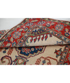 Kazak 2'7'' X 4'0'' Hand-Knotted Wool Rug 2'7'' x 4'0'' (78 X 120) / Ivory / Red