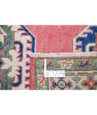 Kazak 2'9'' X 7'2'' Hand-Knotted Wool Rug 2'9'' x 7'2'' (83 X 215) / Red / Ivory