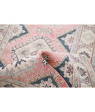 Kazak 2'5'' X 9'7'' Hand-Knotted Wool Rug 2'5'' x 9'7'' (73 X 288) / Red / Ivory