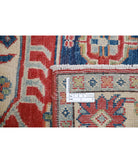 Kazak 3'3'' X 5'0'' Hand-Knotted Wool Rug 3'3'' x 5'0'' (98 X 150) / Red / Ivory