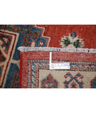 Kazak 3'2'' X 4'11'' Hand-Knotted Wool Rug 3'2'' x 4'11'' (95 X 148) / Red / Ivory