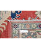 Kazak 5'0'' X 6'4'' Hand-Knotted Wool Rug 5'0'' x 6'4'' (150 X 190) / Red / Ivory