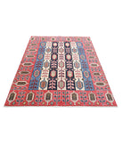 Kazak 4'11'' X 6'7'' Hand-Knotted Wool Rug 4'11'' x 6'7'' (148 X 198) / Multi / Red