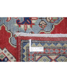 Kazak 6'8'' X 9'10'' Hand-Knotted Wool Rug 6'8'' x 9'10'' (200 X 295) / Red / Ivory