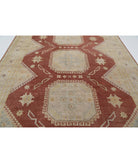 Kazak 8'9'' X 12'2'' Hand-Knotted Wool Rug 8'9'' x 12'2'' (263 X 365) / Brown / Ivory