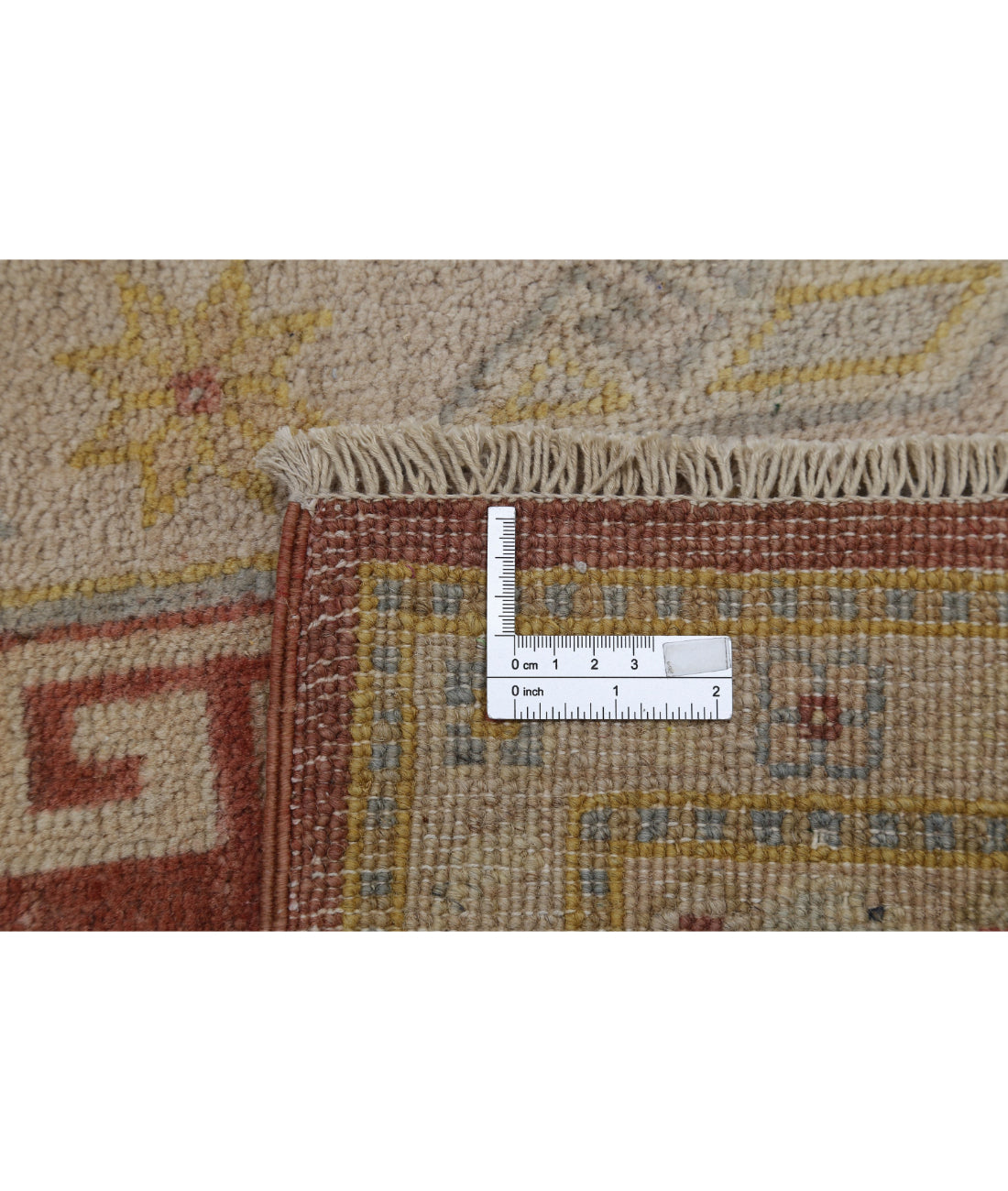 Kazak 8'9'' X 12'2'' Hand-Knotted Wool Rug 8'9'' x 12'2'' (263 X 365) / Brown / Ivory