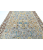 Agra 8'1'' X 11'4'' Hand-Knotted Wool Rug 8'1'' x 11'4'' (268 X 363) / Grey / Brown