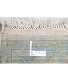 Agra 3'11'' X 6'0'' Hand-Knotted Wool Rug 3'11'' x 6'0'' (75 X 303) / Ivory / Grey