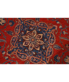 Tabriz 9' 0" X 12' 3" Hand-Knotted Wool Rug 9' 0" X 12' 3" (274 X 373) / Rust / Blue