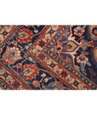 Tabriz 9' 0" X 12' 3" Hand-Knotted Wool Rug 9' 0" X 12' 3" (274 X 373) / Rust / Blue