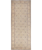 Ariana 5' 11" X 16' 8" Hand-Knotted Wool Rug 5' 11" X 16' 8" (180 X 508) / Grey / Blue