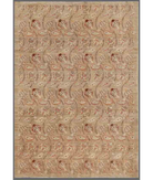 Hand Knotted Ariana Wool Rug 6' 2" X 8' 9" 6' 2" X 8' 9" (188 X 267) / Taupe / Ivory