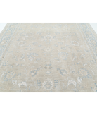 Hand Knotted Ariana Wool Rug 8' 9" X 11' 9" 8' 9" X 11' 9" (267 X 358) / Brown / Blue