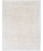 Hand Knotted Ariana Wool Rug 8' 9" X 11' 9" 8' 9" X 11' 9" (267 X 358) / Brown / Blue