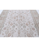 Hand Knotted Ariana Wool Rug 8' 7" X 10' 10" 8' 7" X 10' 10" (262 X 330) / Ivory / Grey