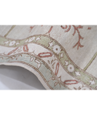 Hand Knotted Ariana Wool Rug 8' 7" X 10' 10" 8' 7" X 10' 10" (262 X 330) / Ivory / Grey