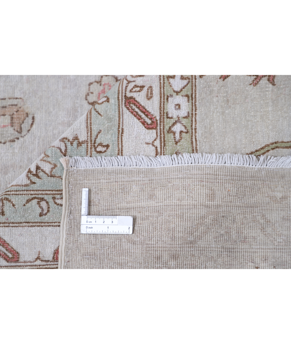Hand Knotted Ariana Wool Rug 8' 7" X 10' 10" 8' 7" X 10' 10" (262 X 330) / Ivory / Grey