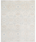 Hand Knotted Artemix Wool Rug 8' 0" X 9' 10" 8' 0" X 9' 10" (244 X 300) / Ivory / Taupe