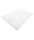 Hand Knotted Artemix Wool Rug 5' 10" X 9' 5" 5' 10" X 9' 5" (178 X 287) / Teal / Teal