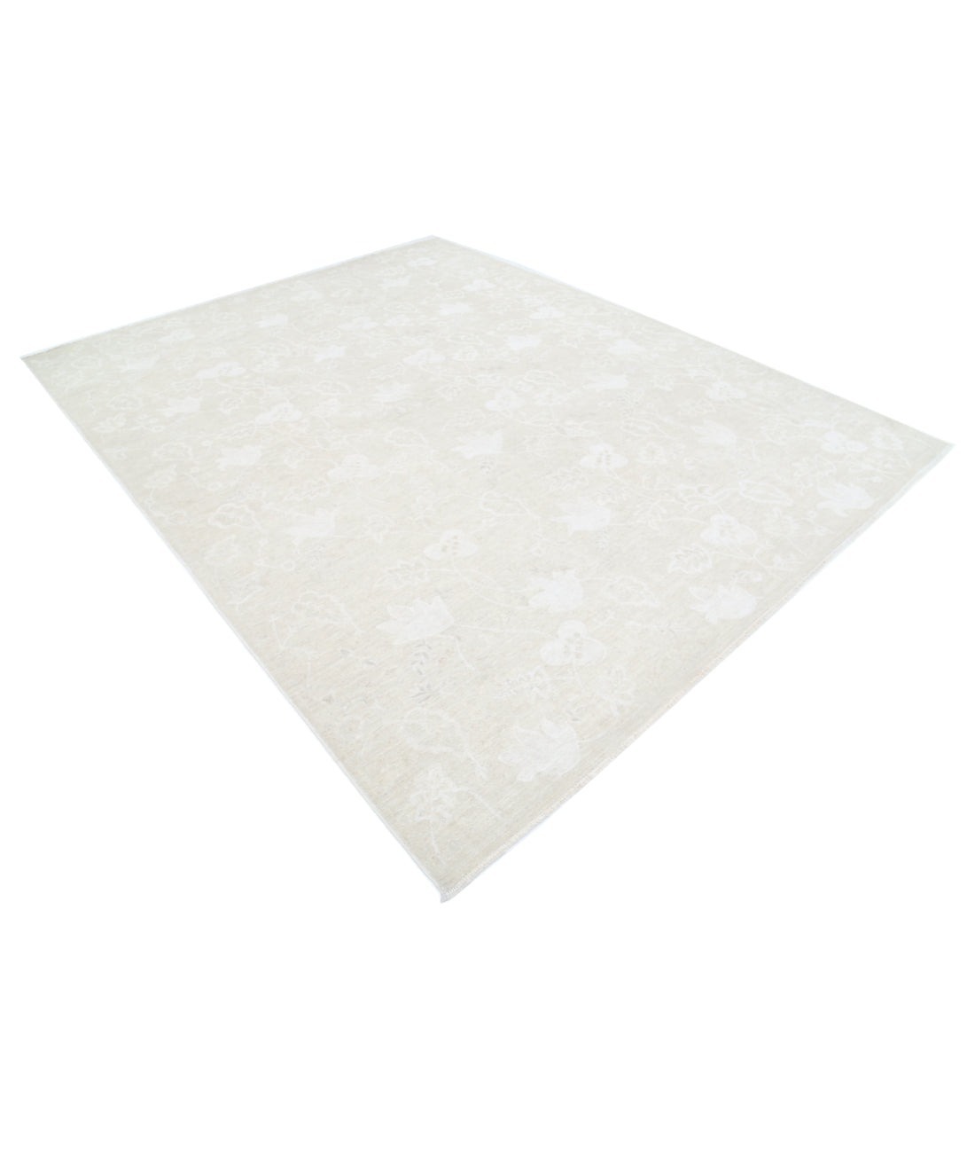 Artemix 7' 11" X 10' 1" Hand-Knotted Wool Rug 7' 11" X 10' 1" (241 X 307) / Taupe / Ivory