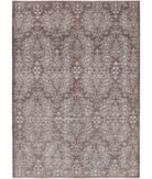 Hand Knotted Artemix Wool Rug 5' 11" X 8' 7" 5' 11" X 8' 7" (180 X 262) / Brown / Brown