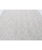Hand Knotted Artemix Wool Rug 7' 9" X 9' 6" 7' 9" X 9' 6" (236 X 290) / Ivory / Grey