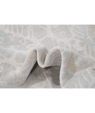Hand Knotted Artemix Wool Rug 7' 9" X 9' 6" 7' 9" X 9' 6" (236 X 290) / Ivory / Grey
