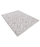 Hand Knotted Artemix Wool Rug 6' 2" X 8' 1" 6' 2" X 8' 1" (188 X 246) / Brown / Ivory