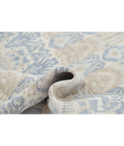 Hand Knotted Artemix Wool Rug 8' 3" X 10' 1" 8' 3" X 10' 1" (251 X 307) / Ivory / Blue