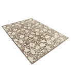 Hand Knotted Artemix Wool Rug 8' 0" X 9' 10" 8' 0" X 9' 10" (244 X 300) / Brown / Brown