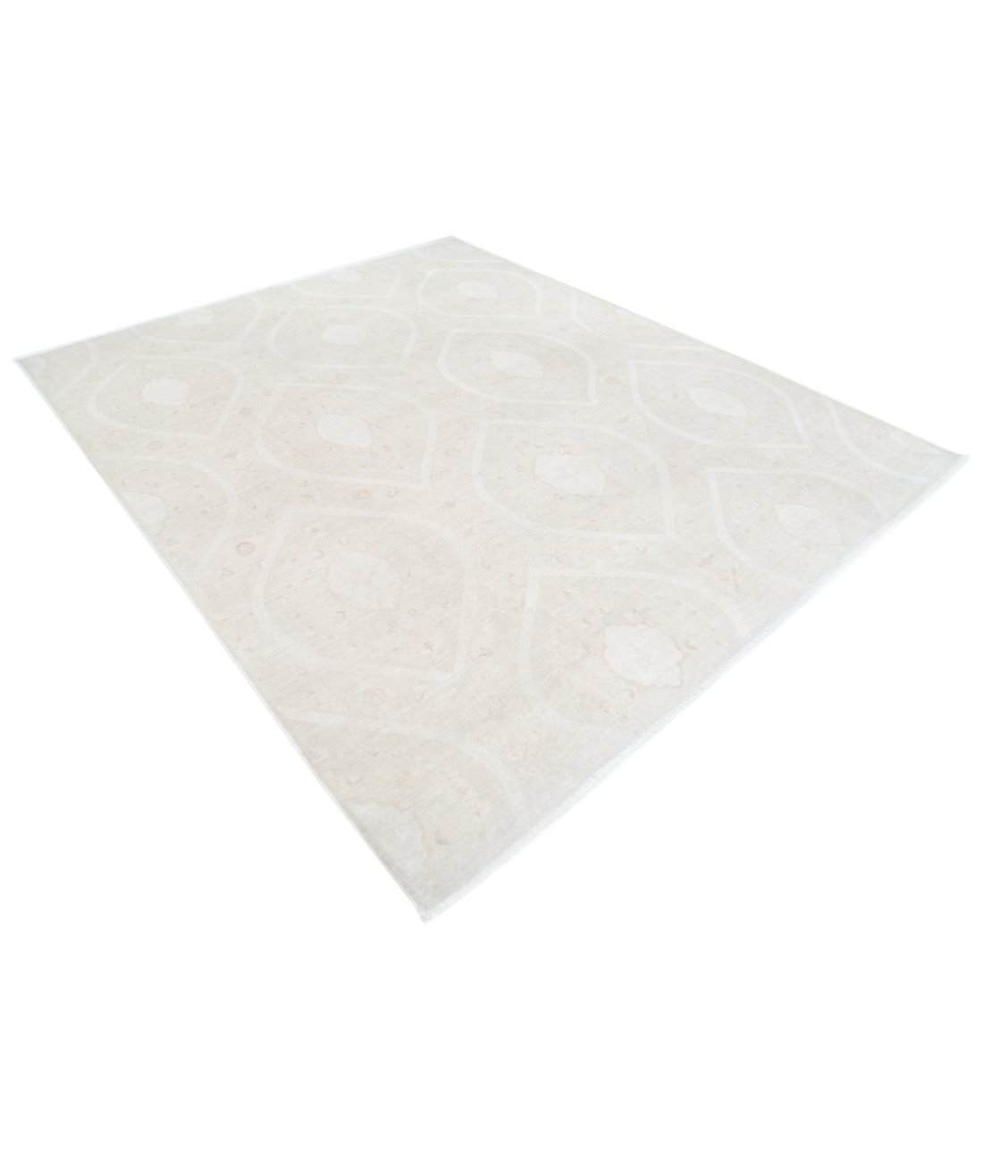 Hand Knotted Artemix Wool Rug 7' 11" X 9' 6" 7' 11" X 9' 6" (241 X 290) / Brown / Brown