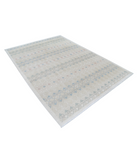 Hand Knotted Artemix Wool Rug 6' 6" X 9' 6" 6' 6" X 9' 6" (198 X 290) / Ivory / Ivory