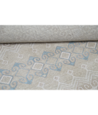 Hand Knotted Artemix Wool Rug 6' 6" X 9' 6" 6' 6" X 9' 6" (198 X 290) / Ivory / Ivory