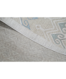 Hand Knotted Artemix Wool Rug 6' 6" X 9' 6" 6' 6" X 9' 6" (198 X 290) / Ivory / Ivory