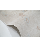 Hand Knotted Artemix Wool Rug 9' 10" X 13' 3" 9' 10" X 13' 3" (300 X 404) / Ivory / Teal
