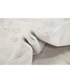 Hand Knotted Artemix Wool Rug 9' 10" X 13' 3" 9' 10" X 13' 3" (300 X 404) / Ivory / Teal