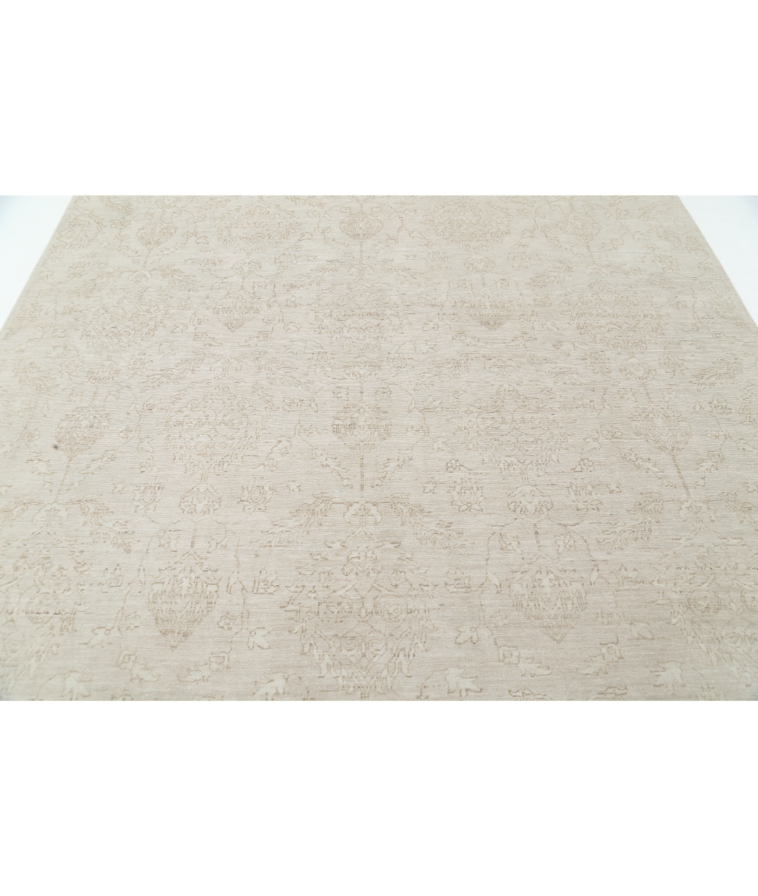 Hand Knotted Artemix Wool Rug 8' 0" X 9' 11" 8' 0" X 9' 11" (244 X 302) / Beige / Taupe