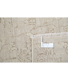 Hand Knotted Artemix Wool Rug 8' 0" X 9' 11" 8' 0" X 9' 11" (244 X 302) / Beige / Taupe