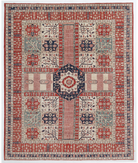 Hand Knotted Bakhtiari Wool Rug 11' 9" X 14' 7" 11' 9" X 14' 7" (358 X 444) / Ivory / Rust