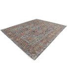 Vintage 10'7'' X 13'1'' Hand-Knotted Wool Rug 10'7'' x 13'1'' (318 X 393) / Multi / Rust