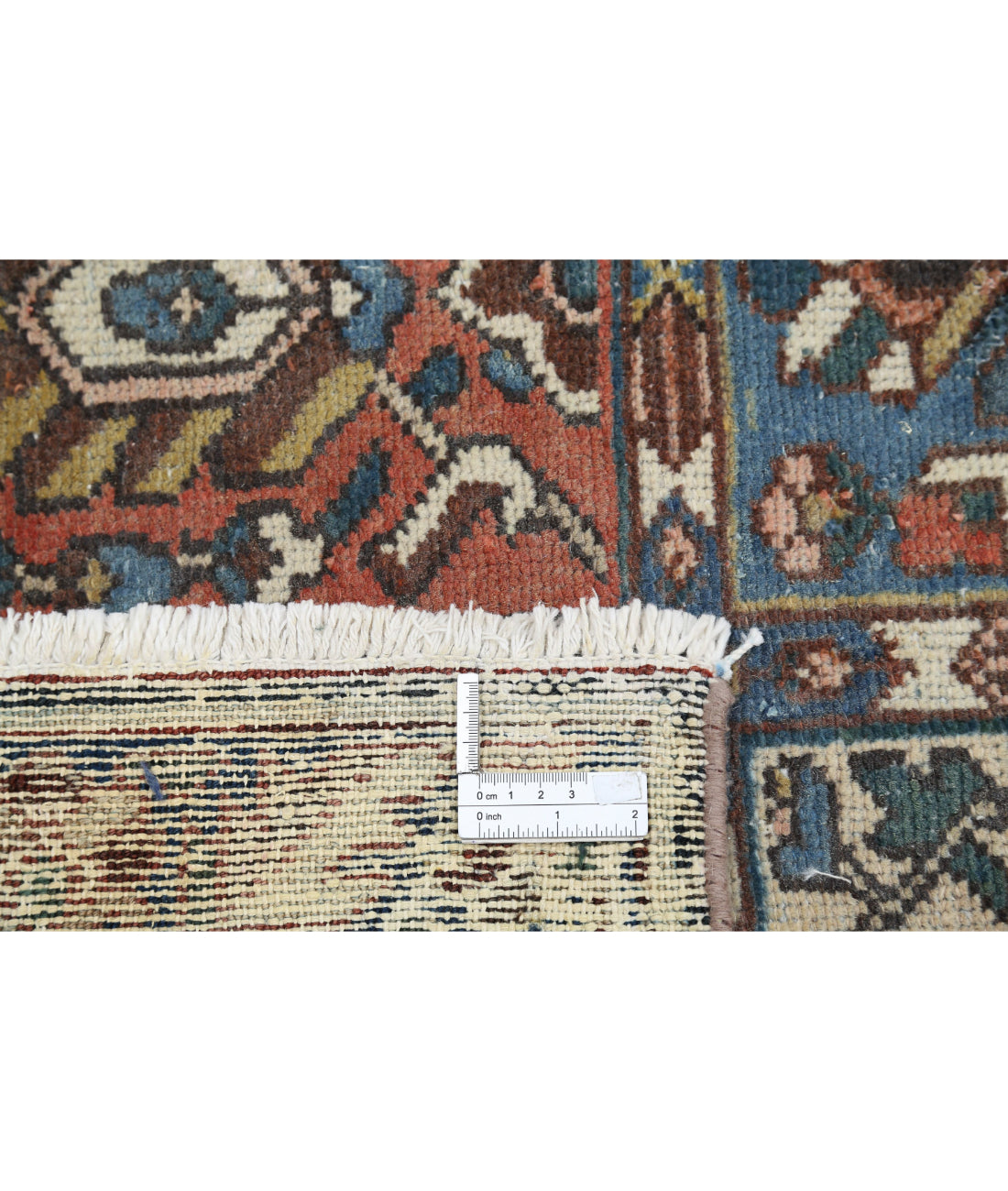 Vintage 10'7'' X 13'1'' Hand-Knotted Wool Rug 10'7'' x 13'1'' (318 X 393) / Multi / Rust