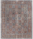 Vintage 10'7'' X 13'1'' Hand-Knotted Wool Rug 10'7'' x 13'1'' (318 X 393) / Multi / Rust