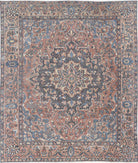 Vintage 10'0'' X 11'11'' Hand-Knotted Wool Rug 10'0'' x 11'11'' (300 X 358) / Rust / Peach