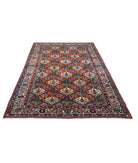 Bakhtiari 5'1'' X 8'3'' Hand-Knotted Wool Rug 5'1'' x 8'3'' (153 X 248) / Red / Ivory