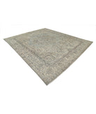 Vintage 10'1'' X 12'3'' Hand-Knotted Wool Rug 10'1'' x 12'3'' (303 X 368) / Grey / Ivory