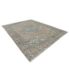 Vintage 10'6'' X 13'3'' Hand-Knotted Wool Rug 10'6'' x 13'3'' (315 X 398) / Taupe / Brown