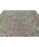 Vintage 10'6'' X 13'3'' Hand-Knotted Wool Rug 10'6'' x 13'3'' (315 X 398) / Taupe / Brown