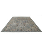 Vintage 9'7'' X 12'2'' Hand-Knotted Wool Rug 9'7'' x 12'2'' (288 X 365) / Blue / Taupe