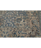 Vintage 9'7'' X 12'2'' Hand-Knotted Wool Rug 9'7'' x 12'2'' (288 X 365) / Blue / Taupe